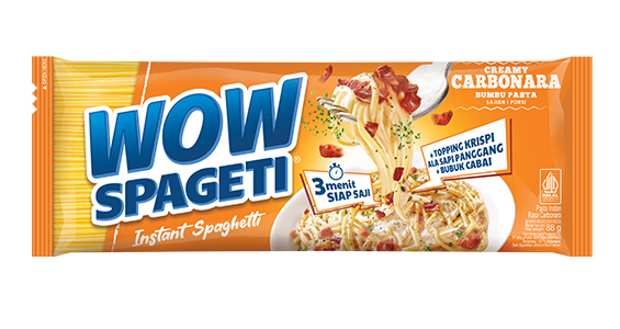 Wow Spageti Creamy Carbonara